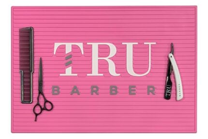 TRU BARBER ALFOMBRA GOMA ROSA