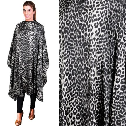 CAPA DE CORTE LEOPARDO BLANCO NEGRO EUROSTIL