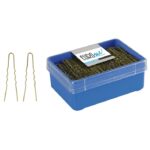CAJA 400 HORQ.INVISIBLES BRONCE EUROSTIL 55 MM