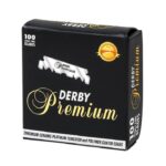 DERBY PREMIUM CUCHILLAS MEDIA HOJA 100 UNIDADES