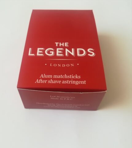 CAJA DE 50 PAQUETES CERILLAS CORTA SANGRE THE LEGEND LONDON
