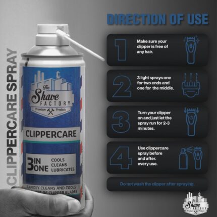 Clipper Care 3 in one 400ml, The Shave Factory