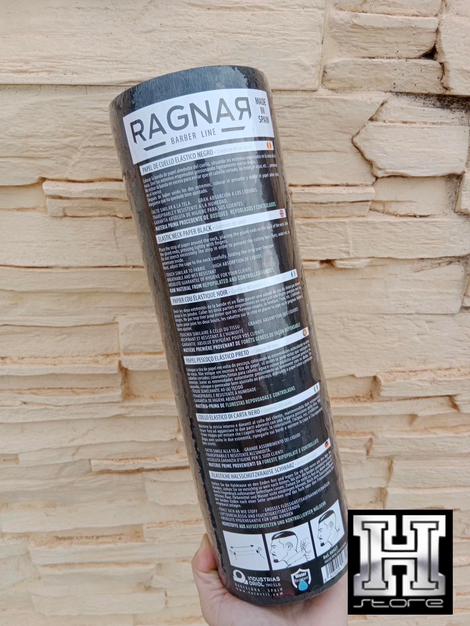 Fila papel de cuello negro, Ragnar Barber Line Fila papel de cuello negro, Ragnar Barber Line