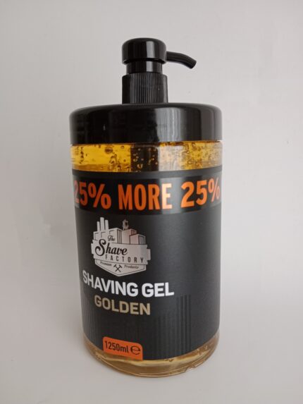 THE SHAVE FACTORY SHAVING GEL GOLDEN 1250ML