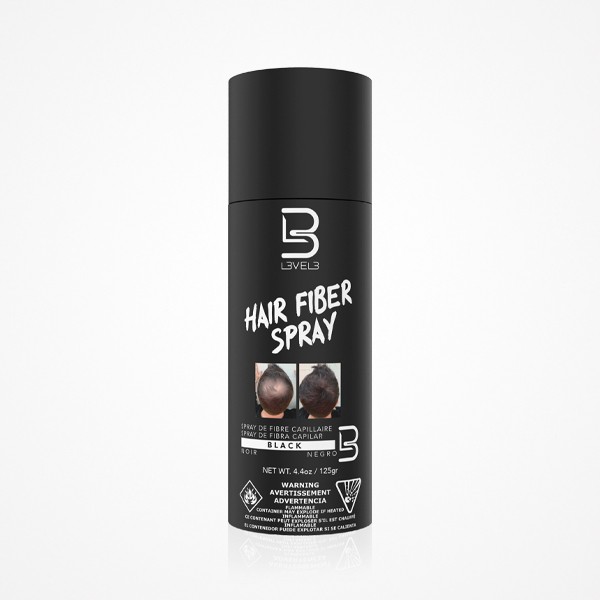 L3VEL3 HAIR FIBER SPRAY BLACK L3VEL3 HAIR FIBER SPRAY BLACK