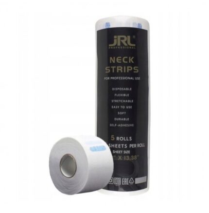 JRL FILA 5 ROLLOS PAPEL DE CUELLO BLANCO 100 SERVICIOS