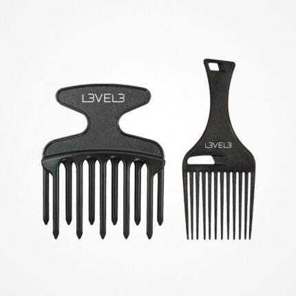 L3VEL3 PACK PEINES AFRO DE RESINA
