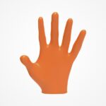 L3VEL3 GUANTES NITRILO NARANJA 100UN.